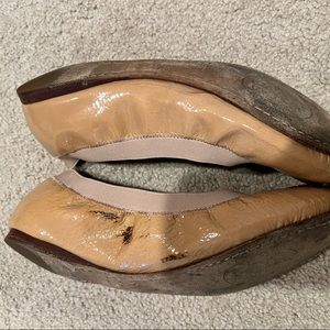 Nude Tory Burch Flats